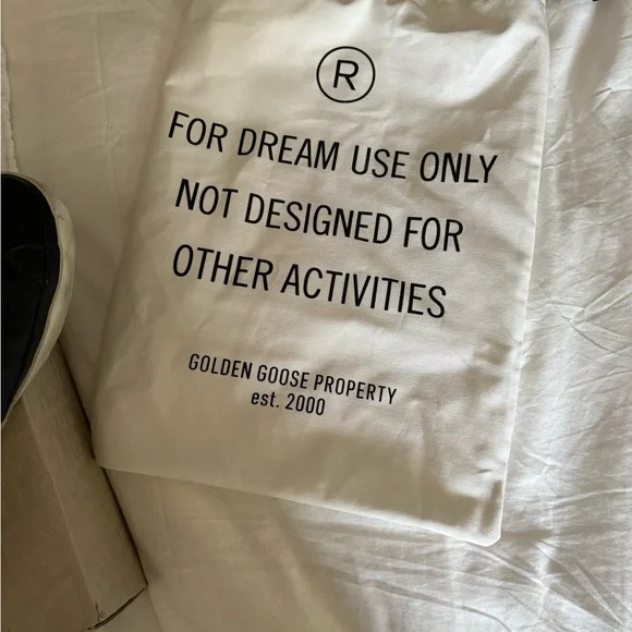 Golden Goose Black and White Superstar Sneakers - Picture 8 of 8